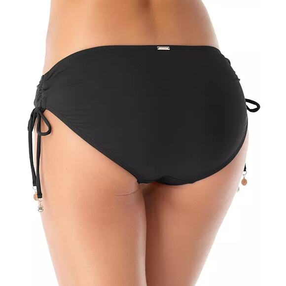 NEW Anne Cole Striped Bikini Set Size XS D Cup Ruched Swim Suit Halter NWT - Picture 5 of 14